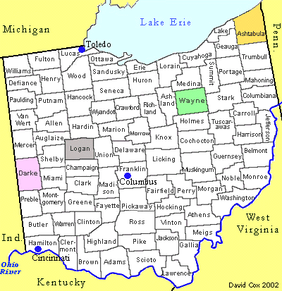 Ohio Counties